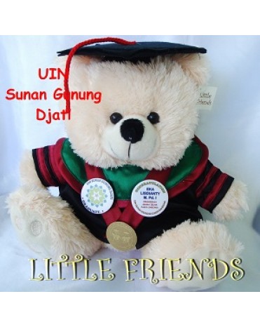 Boneka Wisuda Universitas Islam Negeri Sunan Gunung Djati (30 cm)